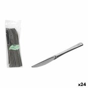 Uppsttning teranvndbara knivar Algon Silvrig Plast 20 cm 10 D