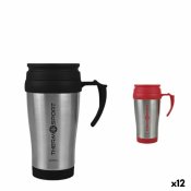 Termosmugg med lock ThermoSport Travel Rd 400 ml (12 antal)