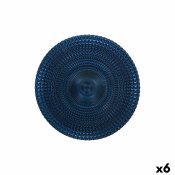 Platt skl Alfares Alfares Bl Glas  31 cm (6 antal)