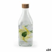 Glasflaska La Mediterrnea Metall Glas 1 L (24 antal)