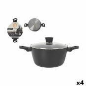 Kastrull med lock MasterChef 24 cm (4 antal)