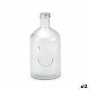 Glasflaska La Mediterrnea Metall Glas 1,4 L (12 antal)