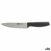 Kkskniv Quttin Laos Svart Silvrig 15 cm (36 antal)