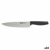 Kkskniv Quttin Laos Svart Silvrig 20 cm (24 antal)
