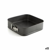 Bakform Quid Sweet Grey Svart Metall 24 cm (12 antal)