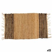Matta Gift Decor Svart Naturell 60 x 90 cm (12 antal)