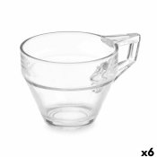 Te- och kaffekopp Vivalto ZLQ02/BHA6 Transparent Glas 199 ml (6