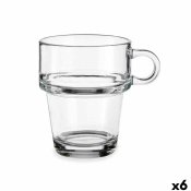 Te- och kaffekopp Vivalto Z908-9/BHA6 Transparent Glas 270 ml (6