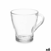 Te- och kaffekopp Vivalto 1 Transparent Glas 280 ml (6 antal)