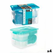 Lunchldor, set Leknes Bl Grn polypropen 50 Delar (4 antal)