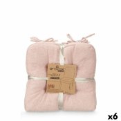 Set med dynor Gift Decor Rosa 40 x 40 x 7 cm 2 Delar (6 antal)