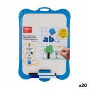 Whiteboard Apli 18 x 28 cm (20 antal)
