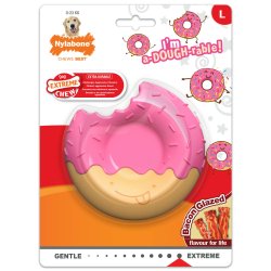 Hundleksak Nylabone Rosa Bacon L