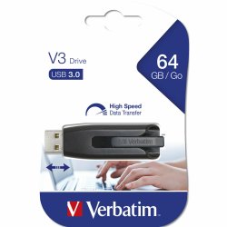 USB-minne   Verbatim V3         Gr 64 GB