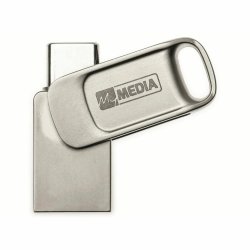Minnessticka MyMedia Silvrig 128 GB