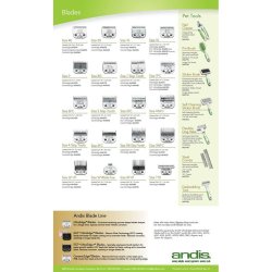 Hjande kam Andis S Polymer 9 antal