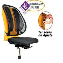 Ryggstd fr sten Fellowes 9191301 Svart Justerbar Ergonomiskt