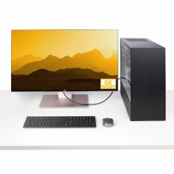 VGA Kabel Startech DP21-2M-DP40-CABLE Svart 2 m