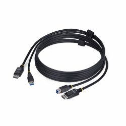 Kabeladapter Startech DU1226-KVM-CABLE Svart 1,8 m