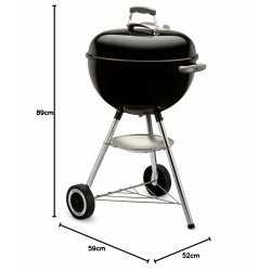 Brbar Grill Weber 1241304 Polyester Aluminium Stl
