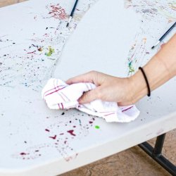 Picknickbord Lifetime Hopf�llbar Kr�m St�l 82,5 x 90 x 53,5 cm