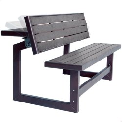 Bnk med ryggstd Lifetime Bord Gr Convertible