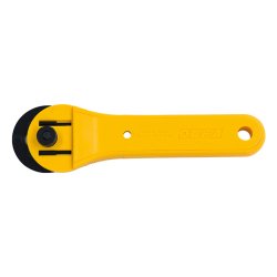 Roterande skrare Olfa rty-2/g 45 mm Gul Rostfritt stl Rund