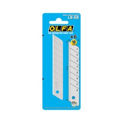 Knivblad Olfa lb-6b 18 mm delbar 6 antal