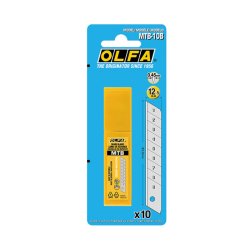 Knivblad Olfa mtb-10b 12,5 mm delbar 10 antal
