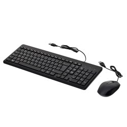 Tangentbord och Mus HP 150 Svart QWERTY Qwerty US