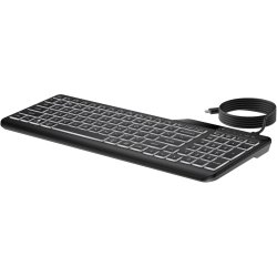 Tangentbord HP 7N7C0AA#ABB Svart QWERTY