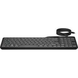 Tangentbord HP 7N7C0AA#ABB Svart QWERTY