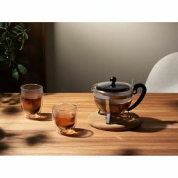 Tekanna Bodum Gr 1 L Glas Rostfritt stl