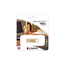 USB-minne Kingston DTSE9G3/128GB 128 GB Gyllene