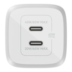 Vggladdare Belkin WCH013vfWH Vit 65 W (1 antal)