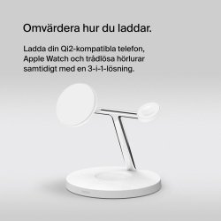 Trdls laddare Belkin WIZ009VFWH-V2 Vit