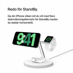 Trdls laddare Belkin WIZ009VFWH-V2 Vit