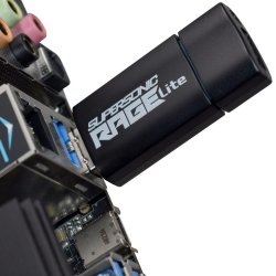 USB-minne Patriot Memory Supersonic Rage Lite Svart Svart/Bl 32