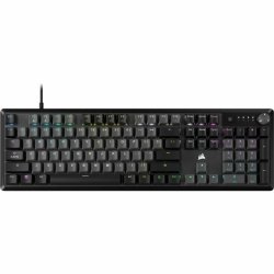 Tangentbord Corsair Svart AZERTY