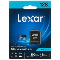 USB-minne Lexar 633x Bl Svart 128 GB
