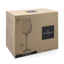 Glasset Chef&Sommelier Sublym Eco Transparent Glas 550 ml (6 ant