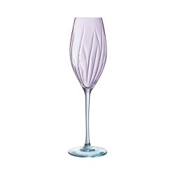 Champagneglas Cristal d?Arques Paris Swirly Spring Rosa Glas 210