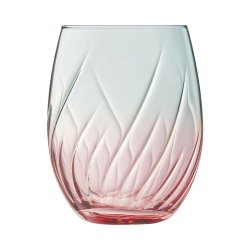 Glas fr vatten Cristal d?Arques Paris Swirly Spring Rosa Glas 3