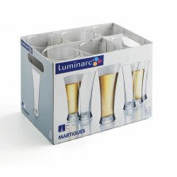 Glas Luminarc Martigues Transparent Glas 6 antal 330 ml