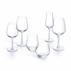 Champagneglas Luminarc Vinetis Transparent Glas 230 ml (6 antal)