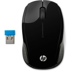 Trdls Mus HP Wireless Mouse 200 Svart