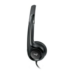 Hrlurar med Mikrofon Logitech 981-000406 Svart