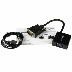 DVI-D till VGA Adapter Startech DVI2VGAE             0,19 m Svar