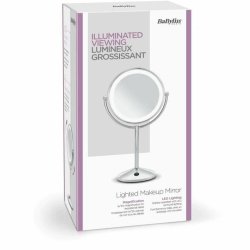 Frstorande Spegel med LED Babyliss 9436E Stl Rostfritt stl Du