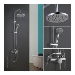 Duschpelare Rousseau Rostfritt stl ABS